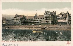 Hotel Metropole Avalon Santa Catalina Island, CA Postcard Postcard Postcard