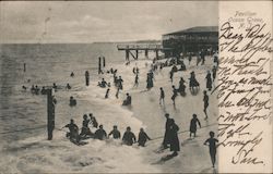 Pavillion, Ocean Grove, N.J. Postcard