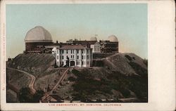 Lick Observatory Postcard