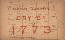 Logan Country Dry By 1773 Postcard