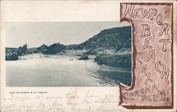 Newport Beach Cal. Corona Del Mar Postcard