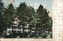 Adirondack Inn Sacandaga Park, NY Postcard Postcard Postcard