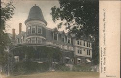 Hoover Cottage, University of Wooster Ohio Postcard Postcard Postcard