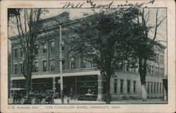 The Cleveland Hotel Conneaut, OH Postcard Postcard Postcard