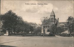 Public Library Postcard