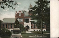 De Peyster Library Postcard