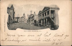 Main Street Millerton, NY Postcard Postcard Postcard