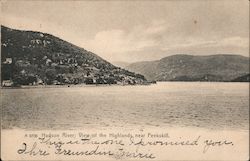 Hudson River, View of the Highlands, Near Peekskill New York Postcard Postcard Postcard