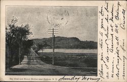 Bay Road and Mount Merino near Hudson, N.Y Postcard