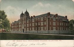 Berks Hall, Muhlenberg College Postcard