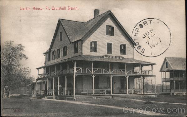 Larkin House, Ft. Trumbull Beach Southport Connecticut