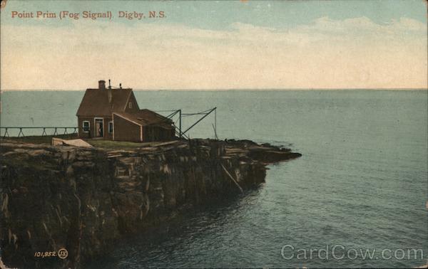 Point Prim (Fog Signal) Digby NS Canada Nova Scotia