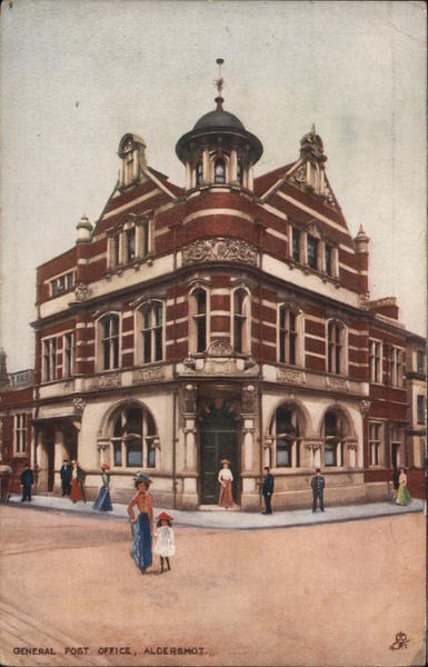 General Post Office Aldershot Hampshire+B34 England