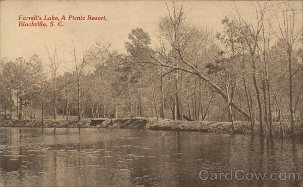 Farrell's Lake, a Picnic Resort Blackville South Carolina