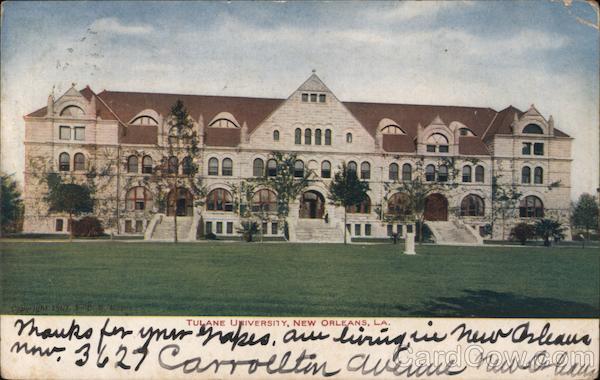 Tulane University New Orleans Louisiana