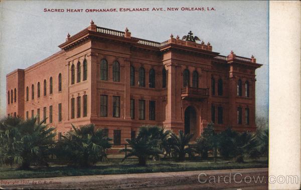 Sacred Heart Orphanage, Esplanade Avenue New Orleans Louisiana