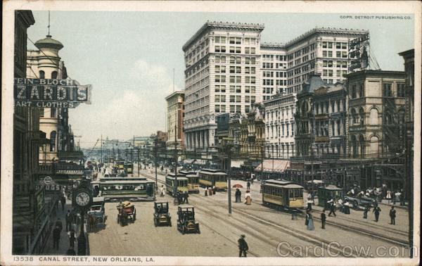 Canal Street New Orleans Louisiana