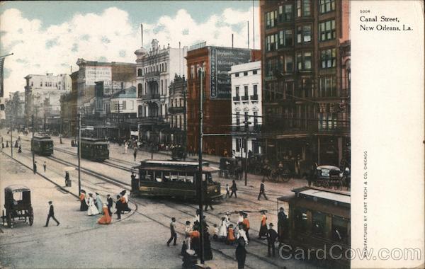 Canal Street New Orleans Louisiana