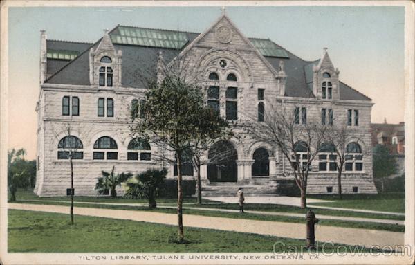 Tilton Library, Tulane University New Orleans Louisiana