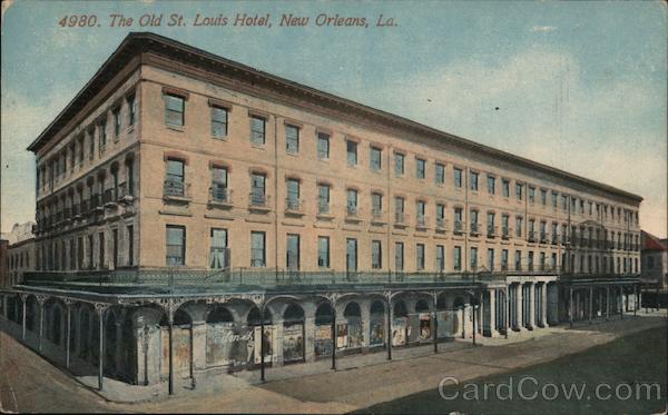 The Old St. Louis Hotel New Orleans Louisiana