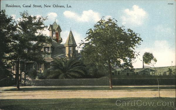 Residence on Canal Street New Orleans Louisiana