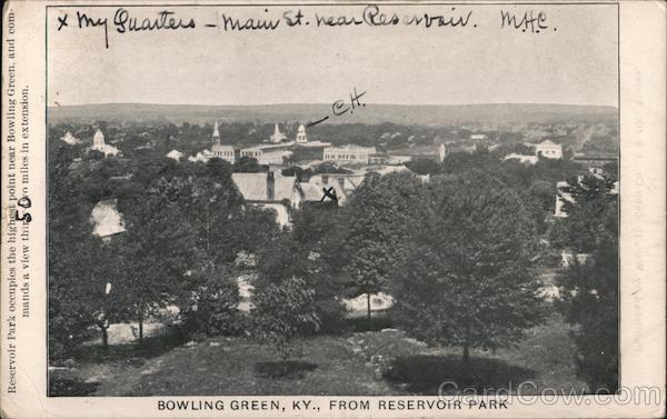Bowling Green from Reservoir Park Kentucky