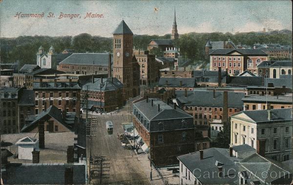 Hammond St. Bangor Maine