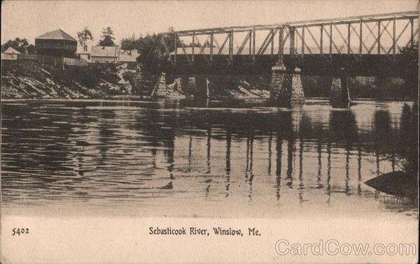 Sebasticook River, Winslow, Me Maine