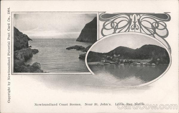 Newfoundland Coast Scenes, Near St. John's Little Bay North NL Canada