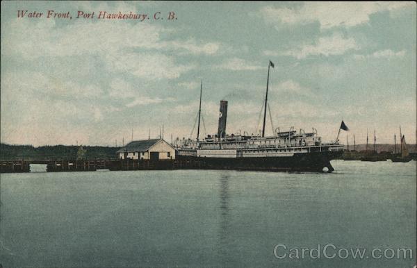 Water Front, Port Hawkesbury Canada Misc. Canada