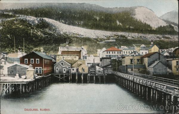 Pier In Douglass Alaska