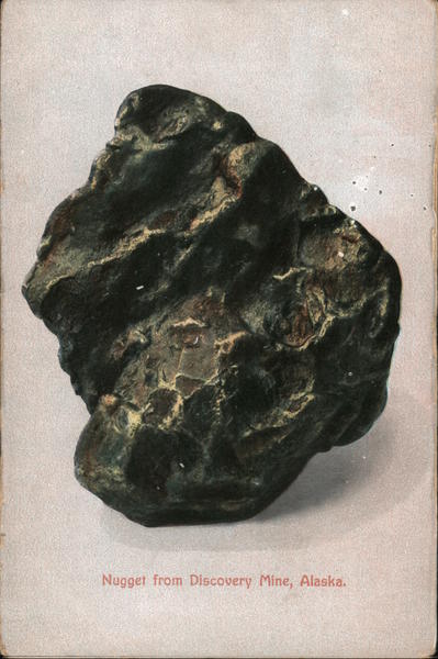 Gold Nugget From Discovery Mine Alaska