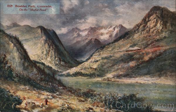 Boulder Park, Colorado, On the Moffat Road