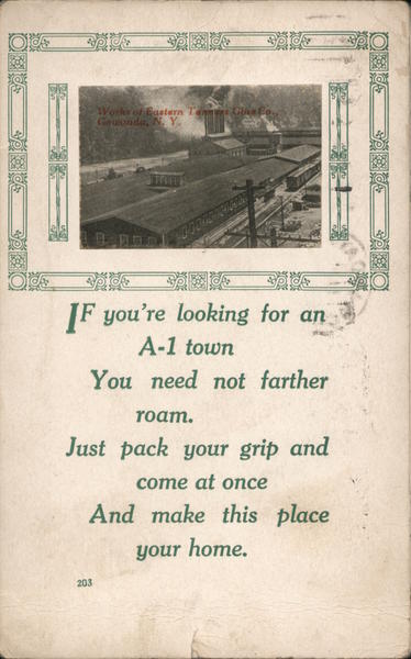 Eastern Tanners Glue Company Gowanda New York