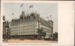 The Ebbitt House, Army and Navy Headquarters Postcard