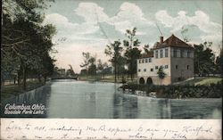 Goodale Park Lake Postcard