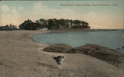 West Beach, Roton Point Postcard