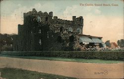 The Castle, Sound Beach Greenwich, CT Postcard Postcard Postcard