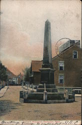 Soldier's Monument Postcard