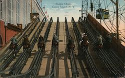 Steeple Chase, Coney Island Brooklyn, NY Postcard Postcard Postcard