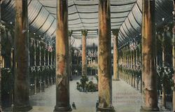 Interior of Pension Office Postcard