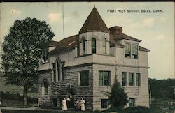 Pratt High School Essex, CT Postcard Postcard Postcard