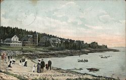 Squirrel Island Southport, ME Postcard Postcard Postcard