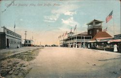 Tivoli Inn and Bowling Alley Oak Bluffs, MA Postcard Postcard Postcard