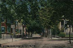 Upper Main St, Looking East Nantucket, MA Postcard Postcard Postcard