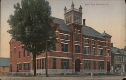 Town Hall Poultney, VT Postcard Postcard Postcard