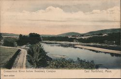 Connecticut River Below Seminary Campus Postcard