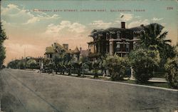 Broadway 24TH Street, Looking West Postcard
