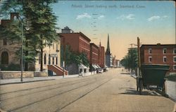 Atlantic Street Looking North Postcard