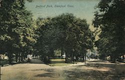 Bedford Park Stamford, CT Postcard Postcard Postcard